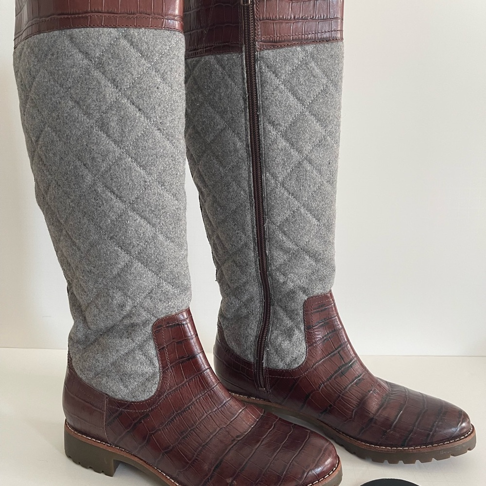 Sperry Topsider Essex Tall Quilted Riding Boots Women
